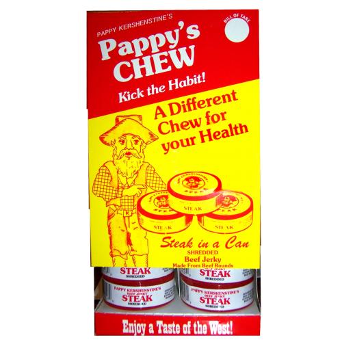 Beef Jerky Steak In A Can Display 10 Cans/0.25oz Kershenstine Beef